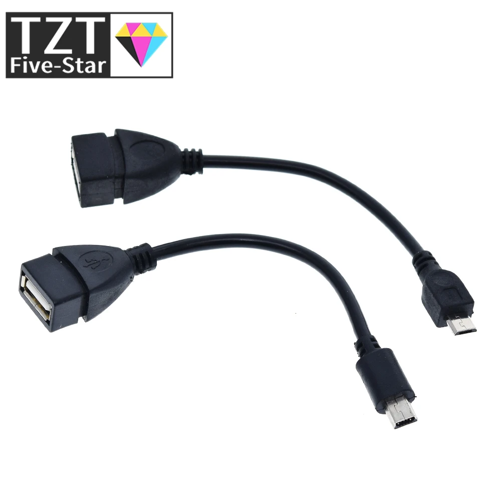 TZT 1/3PCS Micro-USB-OTG-Kabel, Datenübertragung, Micro-USB-Stecker auf Buchse, Adapter für Samsung, HTC, Android – Detail 6