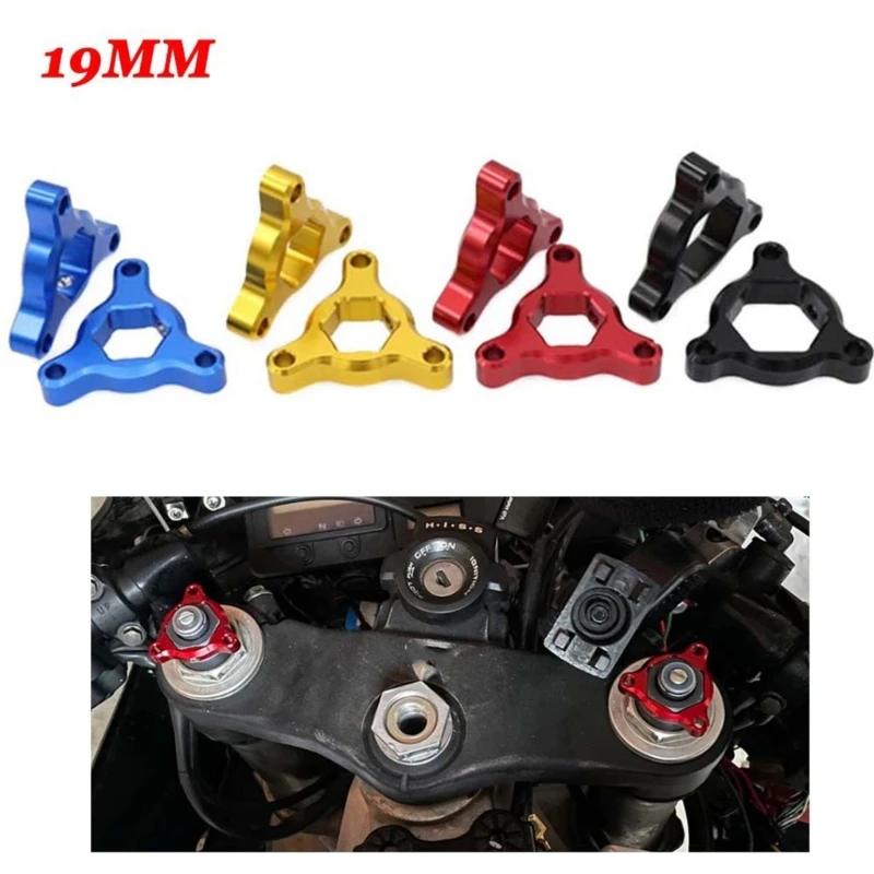 

Motorcycle Aluminum Suspension Fork Preload Adjuster Fit for Most Model Motorbike Suspension Fork Guard H9EE