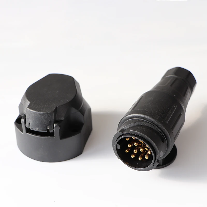 Hot-selling 4-pin 7-pin 13-pin Trailer Plug Socket Kit  Boat Trailer Part  LED