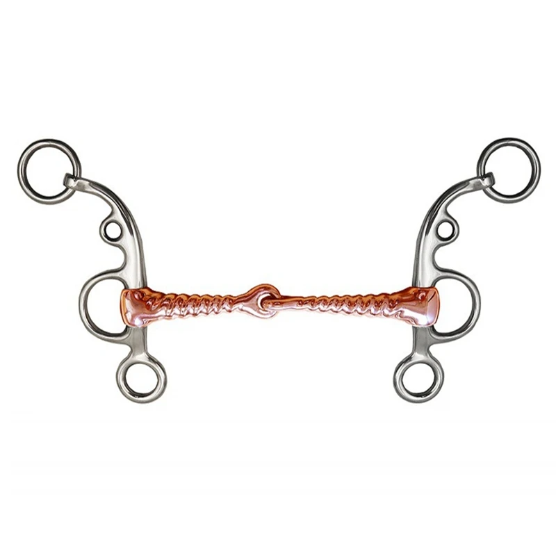 Stainless Steel Horse Snaffle Tacks Equestrian Equestrian Accessories For Horse Training BT1146