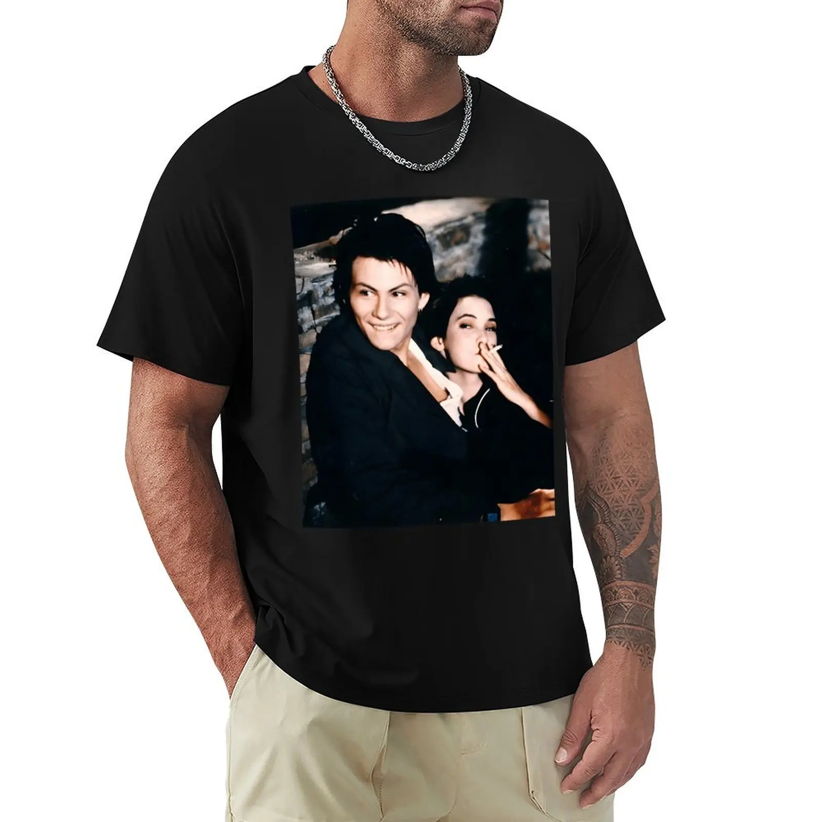 Heathers - Winona Ryder and Christian Slater T-Shirt man t shirts for men casual T-Shirt