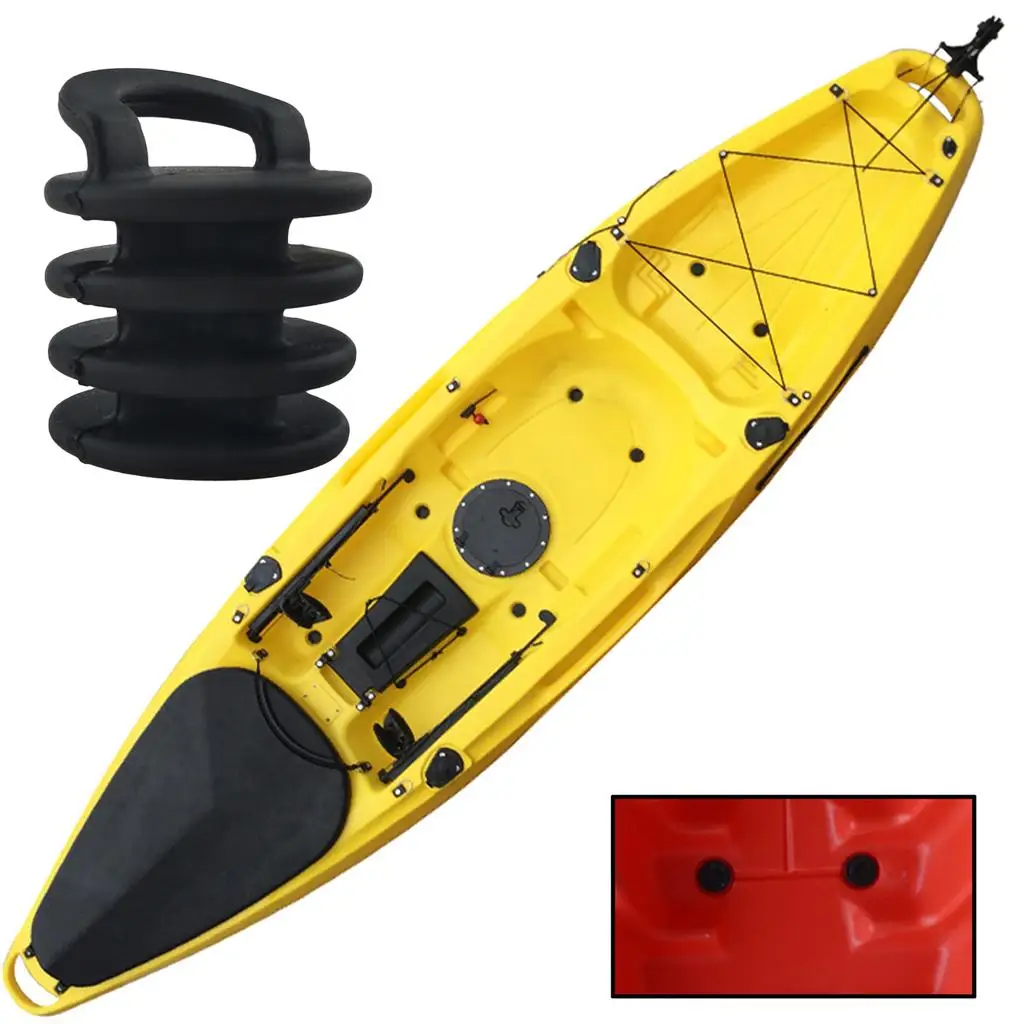 

Marine Boat Kayak Scupper Stopper Portable Drain Hole Plug for Canoe 30mm Plastic Accessory Prevents Water Entry