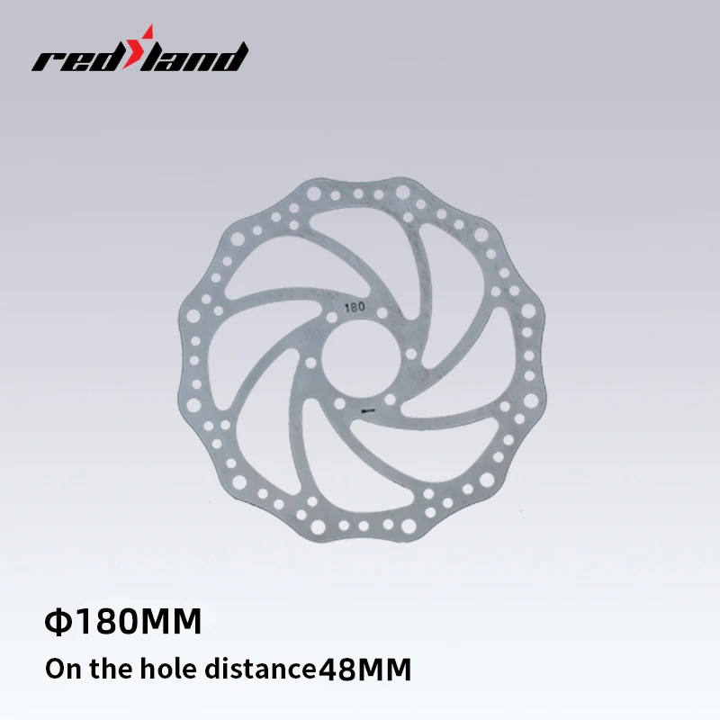 Bicycle Universal Disc Brake Disc, Mountain Bike Brake Disc, 180mm 44/48mm Disc