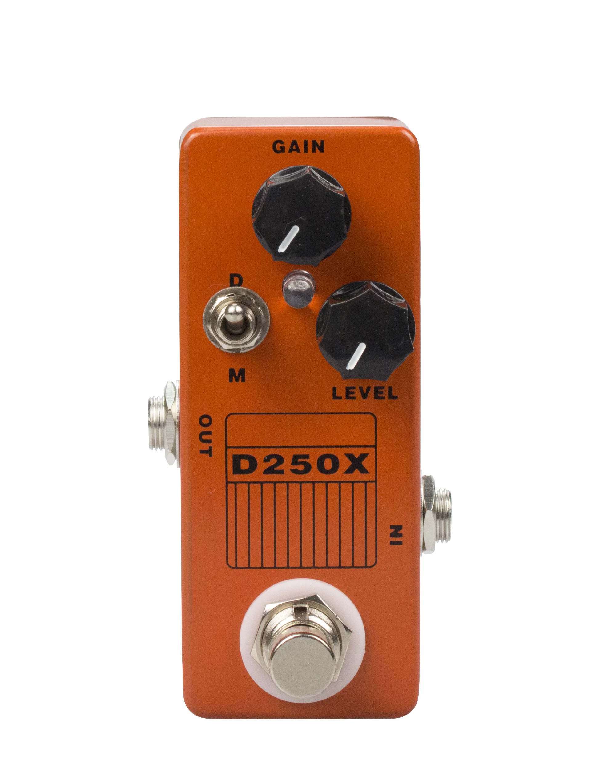 Mosky D250X Mini Overdrive Preamp Guitar Effect Pedal with True Bypass Switch
