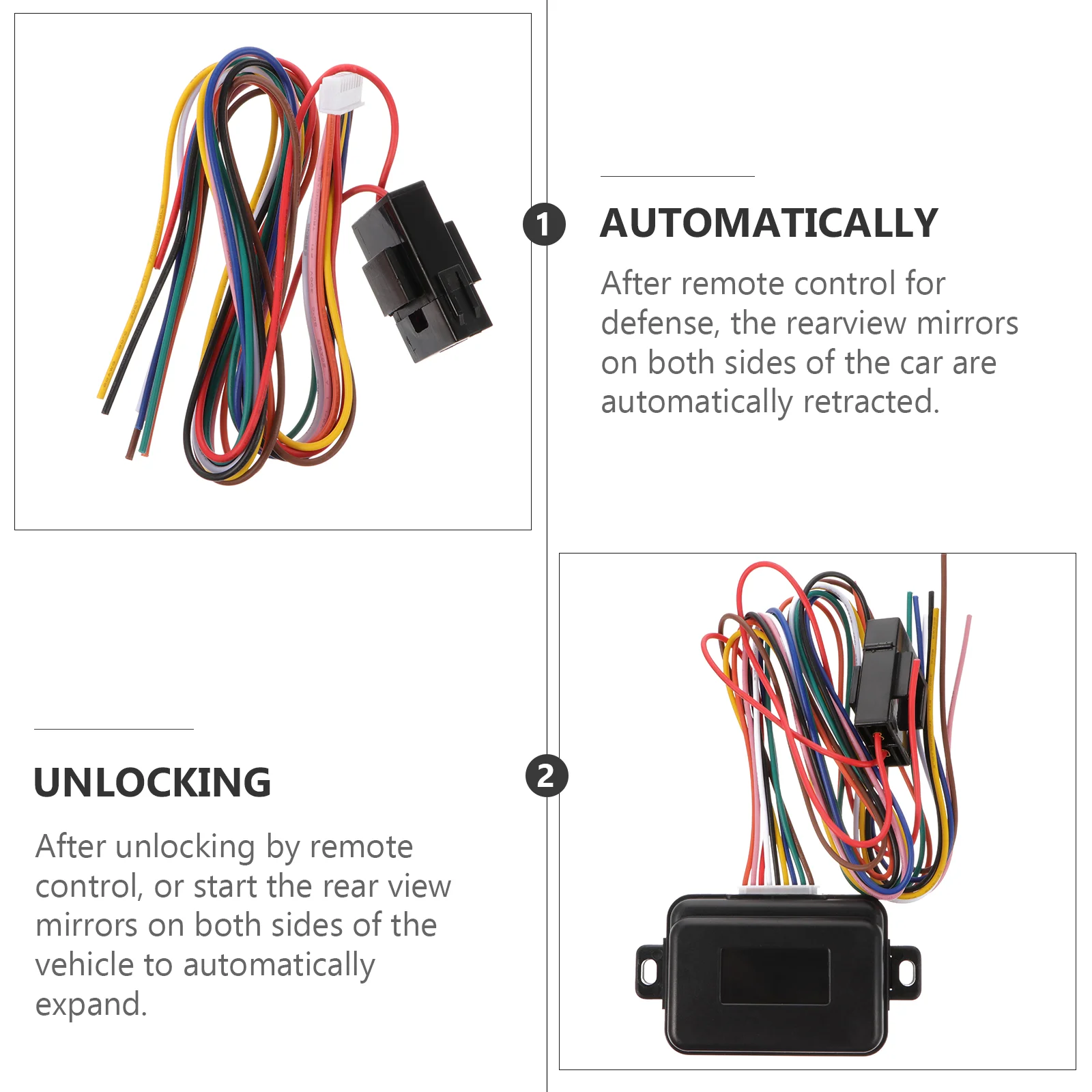 Controller Original Car Mirror Folding System Module Auto Professional Technology Side Modules Abs Folder Intelligent