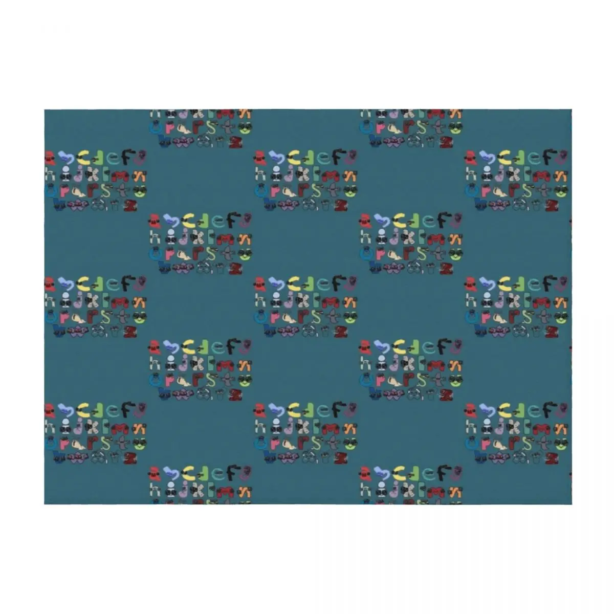 Alphabet lore baby Throw Blanket cosplay anime Sofa Soft Beds Blankets Sofas Of Decoration Blankets