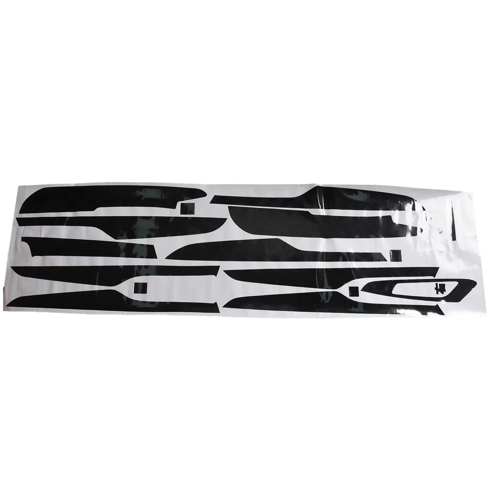 For BMW F15 2014-2018 Interior Stickers Carbon Fiber Glossy Modern Style For 2016 2017 2018 Special Film