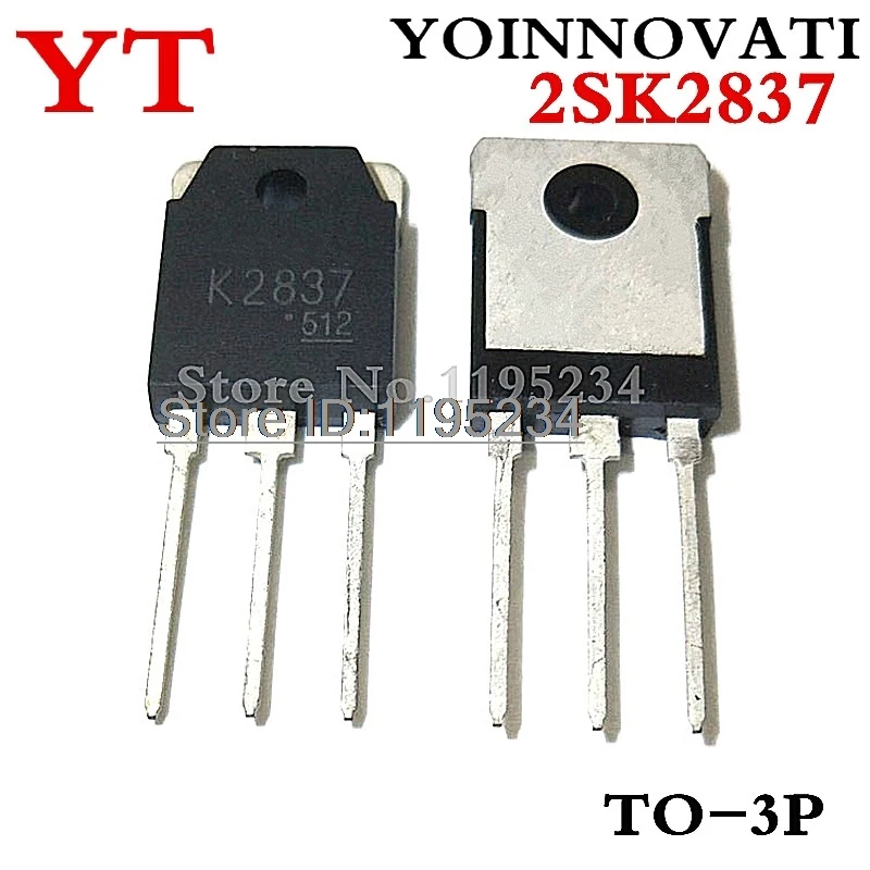 30 PCS 2SK2837 K2837 TO3P in stock Best quality IC