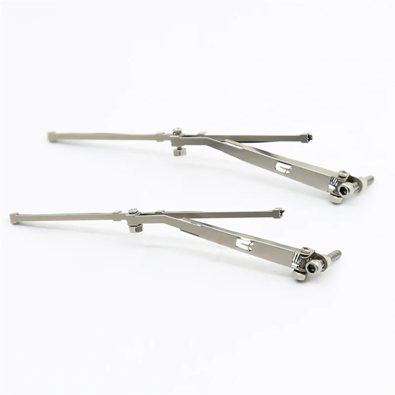 Limpiaparabrisas de Metal móvil de simulación BUEN ~ 1/10 para TRX4 TRX6 90046 SCX10III, accesorios de coche de carreras con Control remoto, subconjuntos