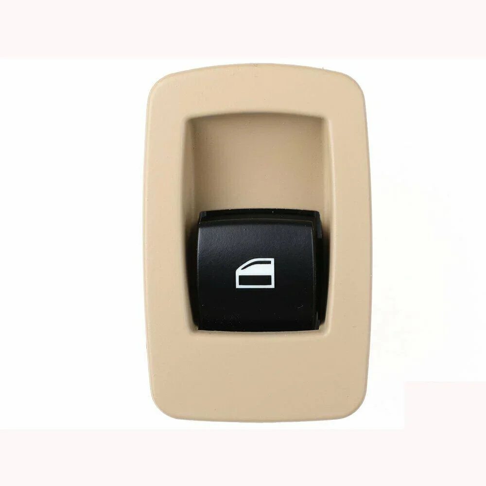 Electric Power Window Switch Beige 61319113773 Front or Rear Passenger Side for BMW X3 528i 528xi 535i 535xi 550i GT