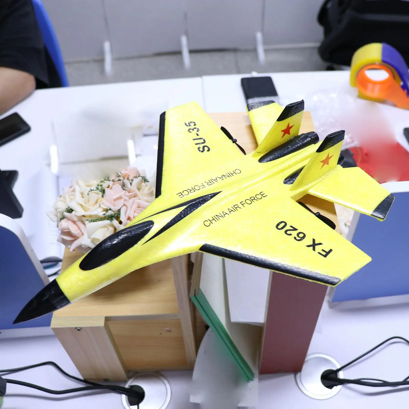 SU35 Remote Control RC Airplane Aircraft 2.4G 2CH EPP Glider Fighter Model Drone Toys RTF for Boys Adults Beginner Gifts