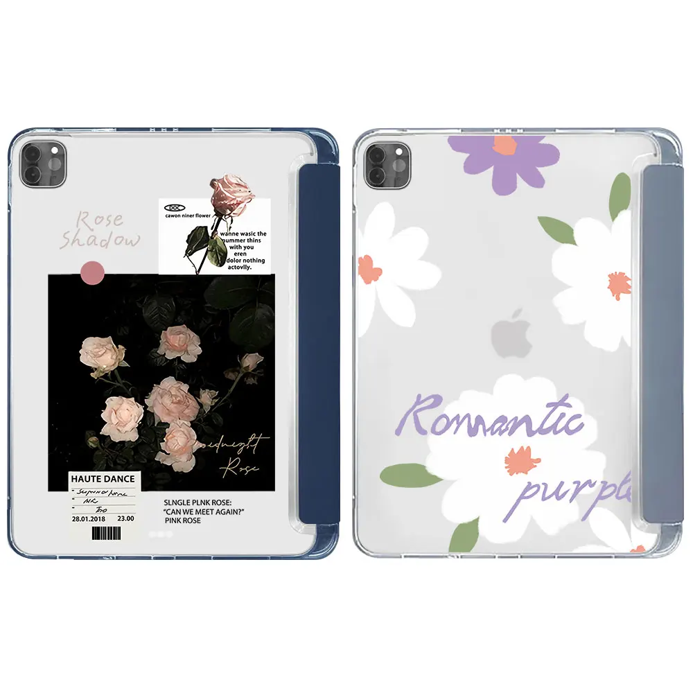

AS3 Aesthetics Flower Art For iPad 7 8 9 10.2 Air 3 Pro 1 4inch Accessories for iPad Pro 11 Mini 4 5 Cover Case