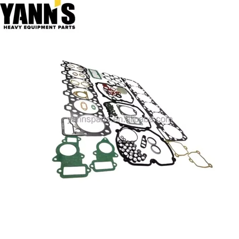 YANN'S 2572754 257-2754 C-15 C-18 أجزاء المحرك مجموعة حشيات رأس الأسطوانة الكاملة لأجزاء الحفارة