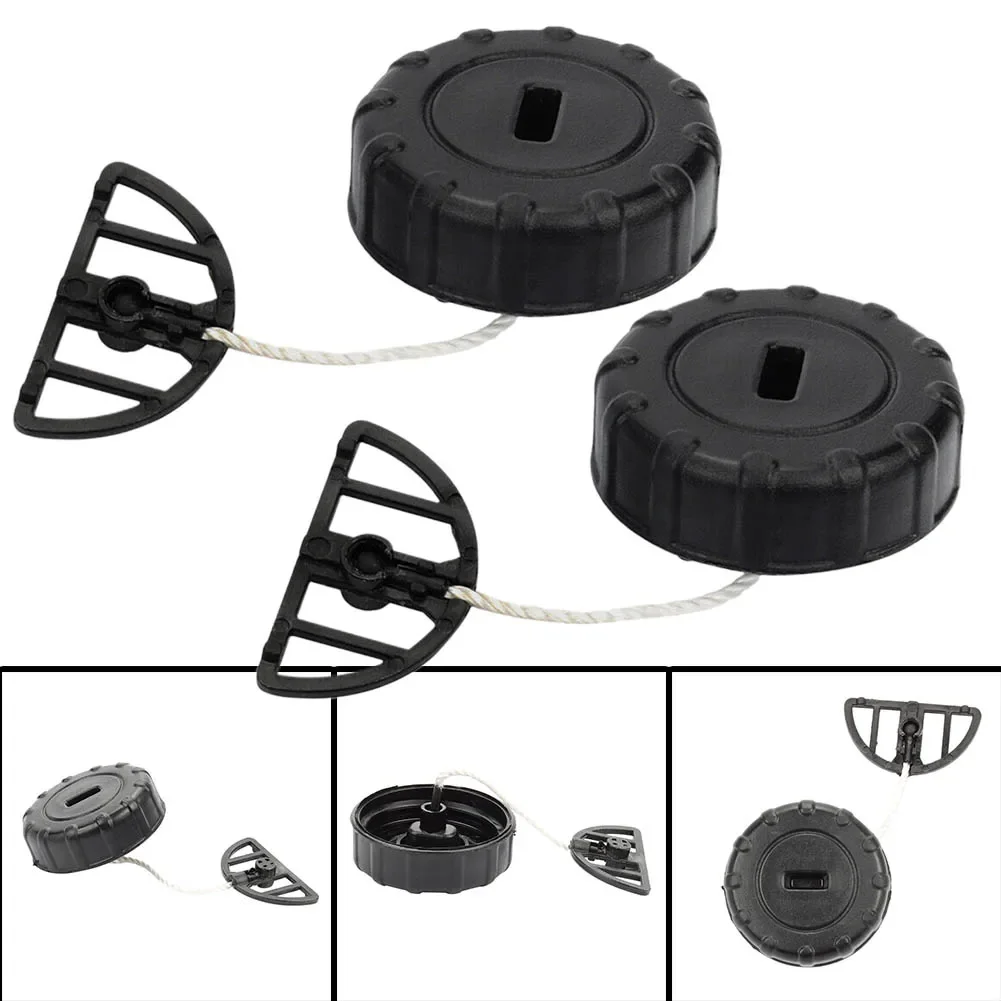

Power Equipment 2pcs Tank Cap String Trimmer Parts MS170 MS170C MS180 MS180C MS190T 018 Chainsaw Garden Tool Accs