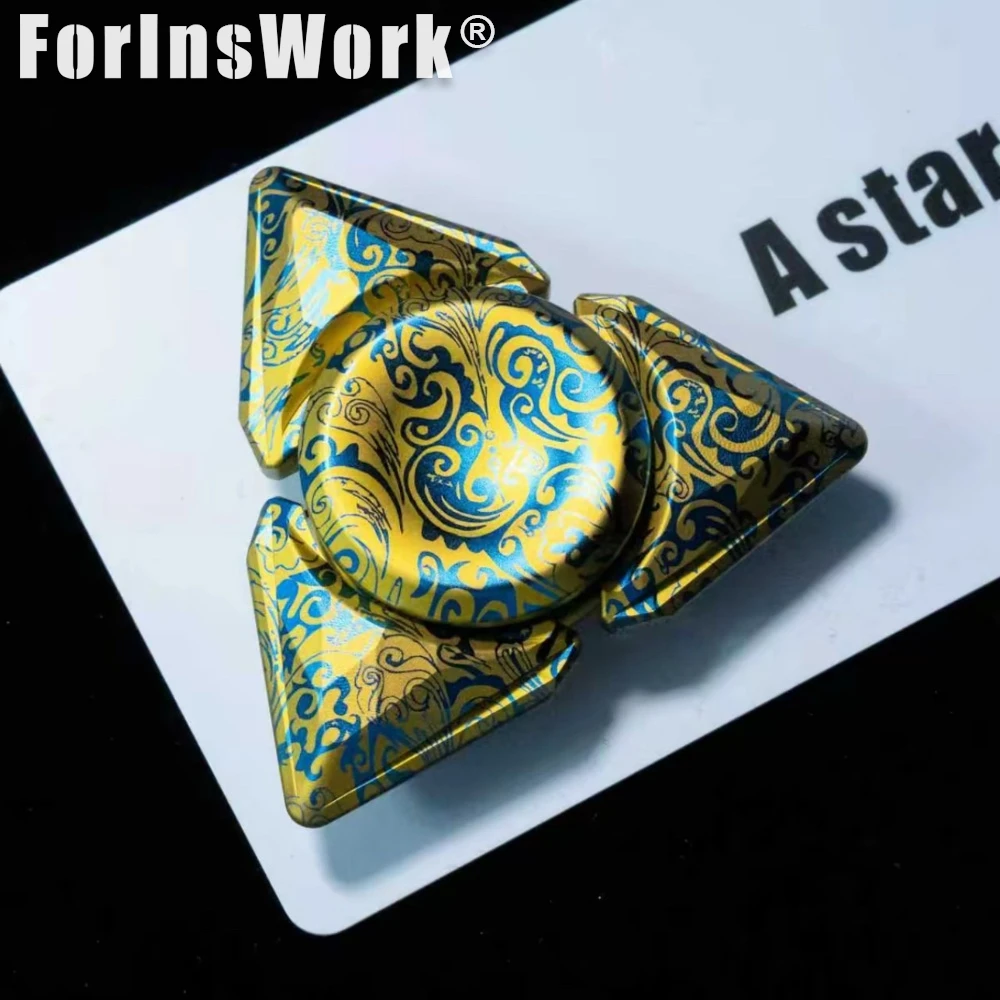 Astaredc EDC prisme main Spinner haute vitesse Fidget jouet pour soulager le Stress à la mode EDC Gadget Spinner métalico