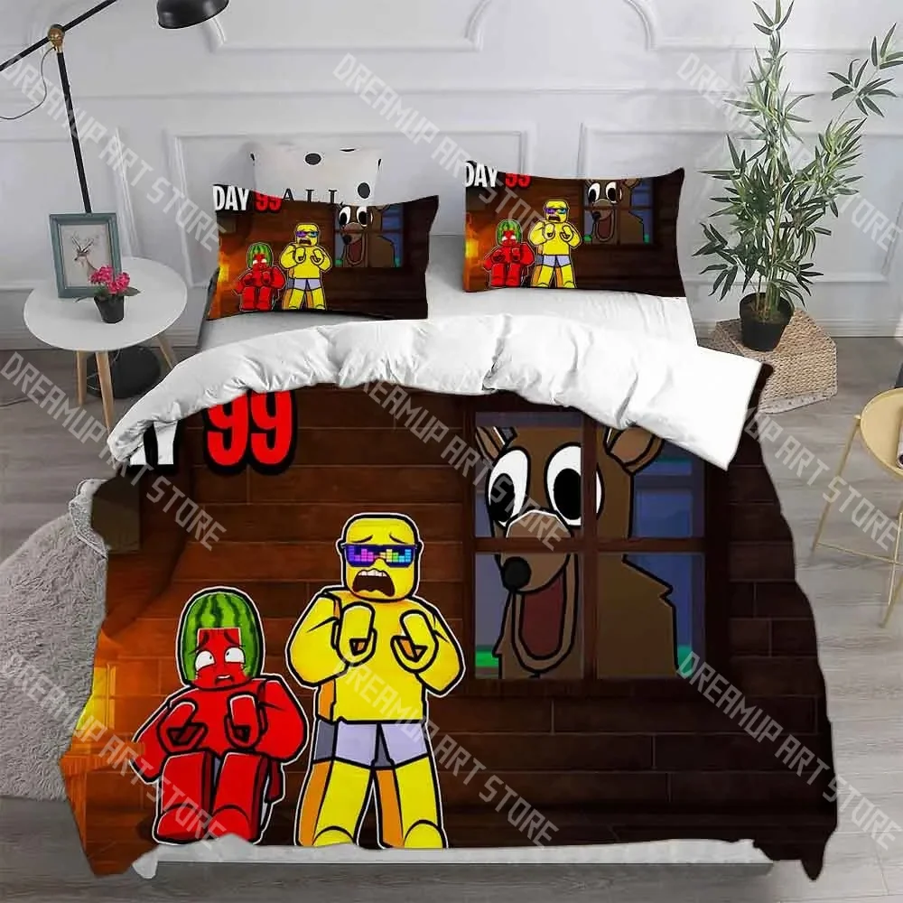 ثلاثية الأبعاد طباعة 99 ليال في الغابة طقم سرير التوأم الملكة الملك كامل الحجم غطاء لحاف المخدة السرير بنين بنات الكبار المنسوجات المنزلية