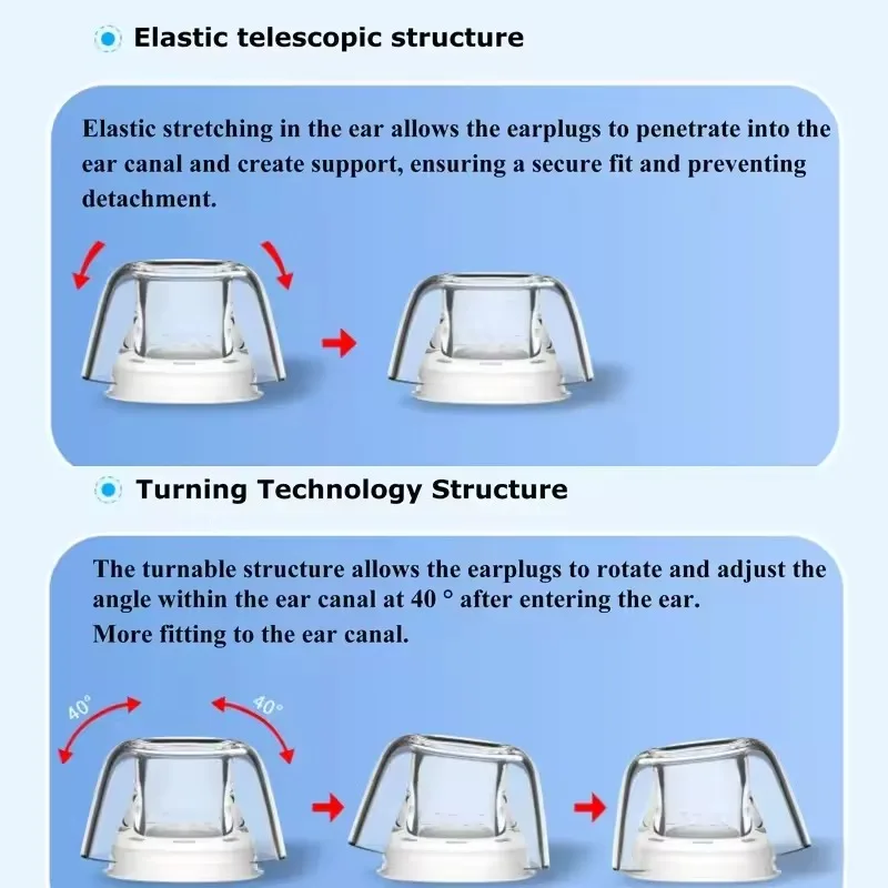 اللاتكس سماعات الأذن المضادة للحساسية المضادة للانزلاق الأذن المقابس ل AirPods Pro Pro2 سماعة رأس لاسلكية الغبار سيليكون الأذن نصائح غطاء