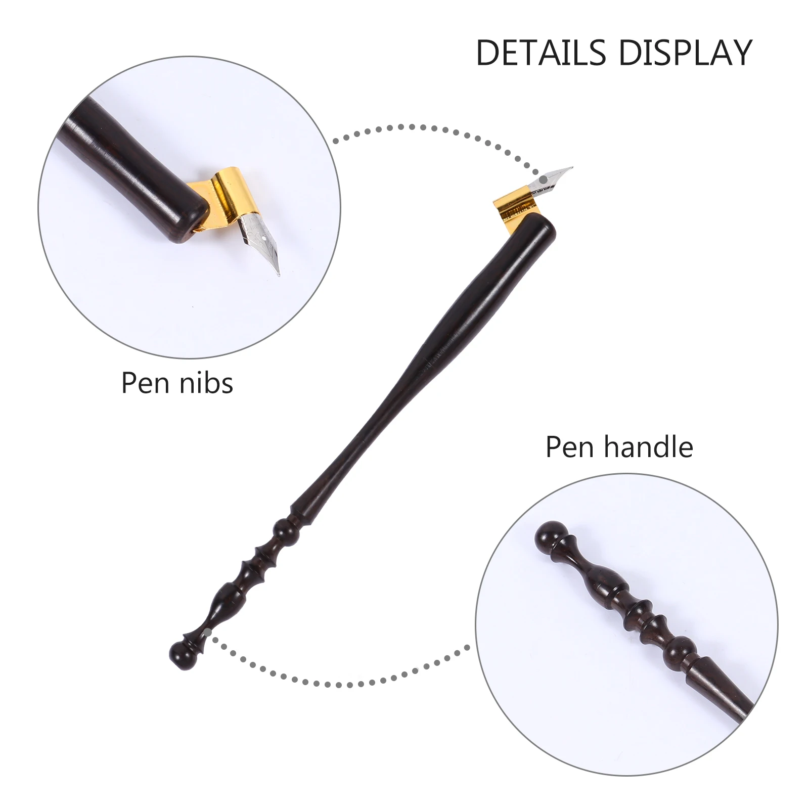 

Dip Pen Set with Replaceable Nibs English Calligraphy Practice for Pens Acrylic Kids