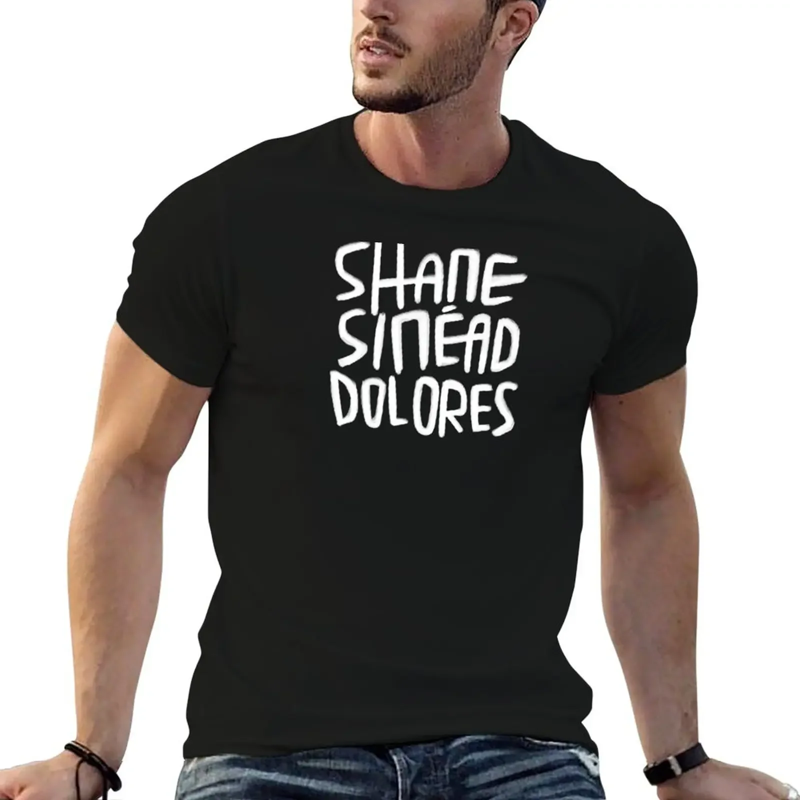 Irish Legends, Shane, Sinead, Dolores T-Shirt Short sleeve tee oversized graphic tee T-shirt men