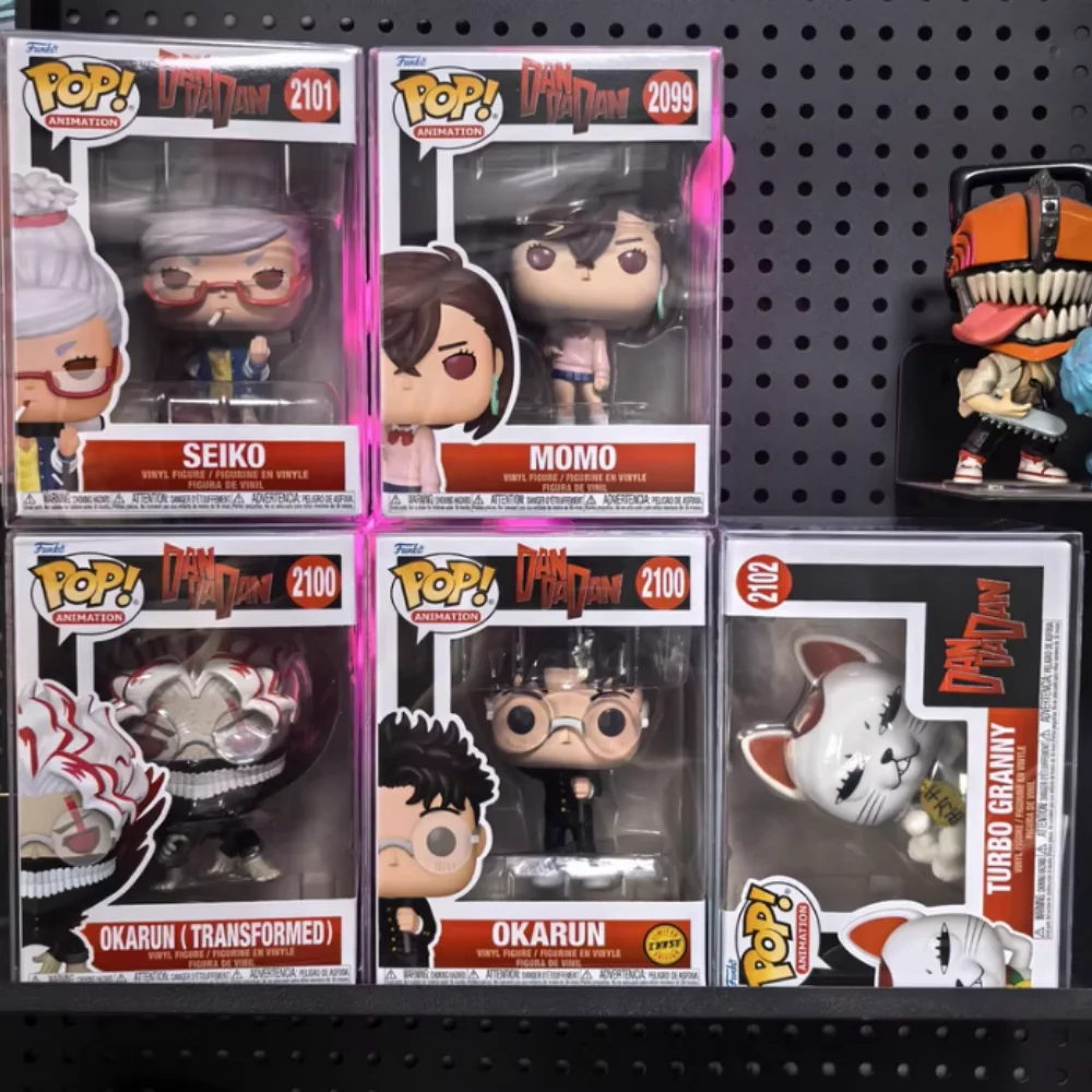 

Коллекционная фигурка FUNKO POP Dandadan Turbo Granny в лежачей позе, модель для декора рабочего стола, подарок, аниме-фигурка