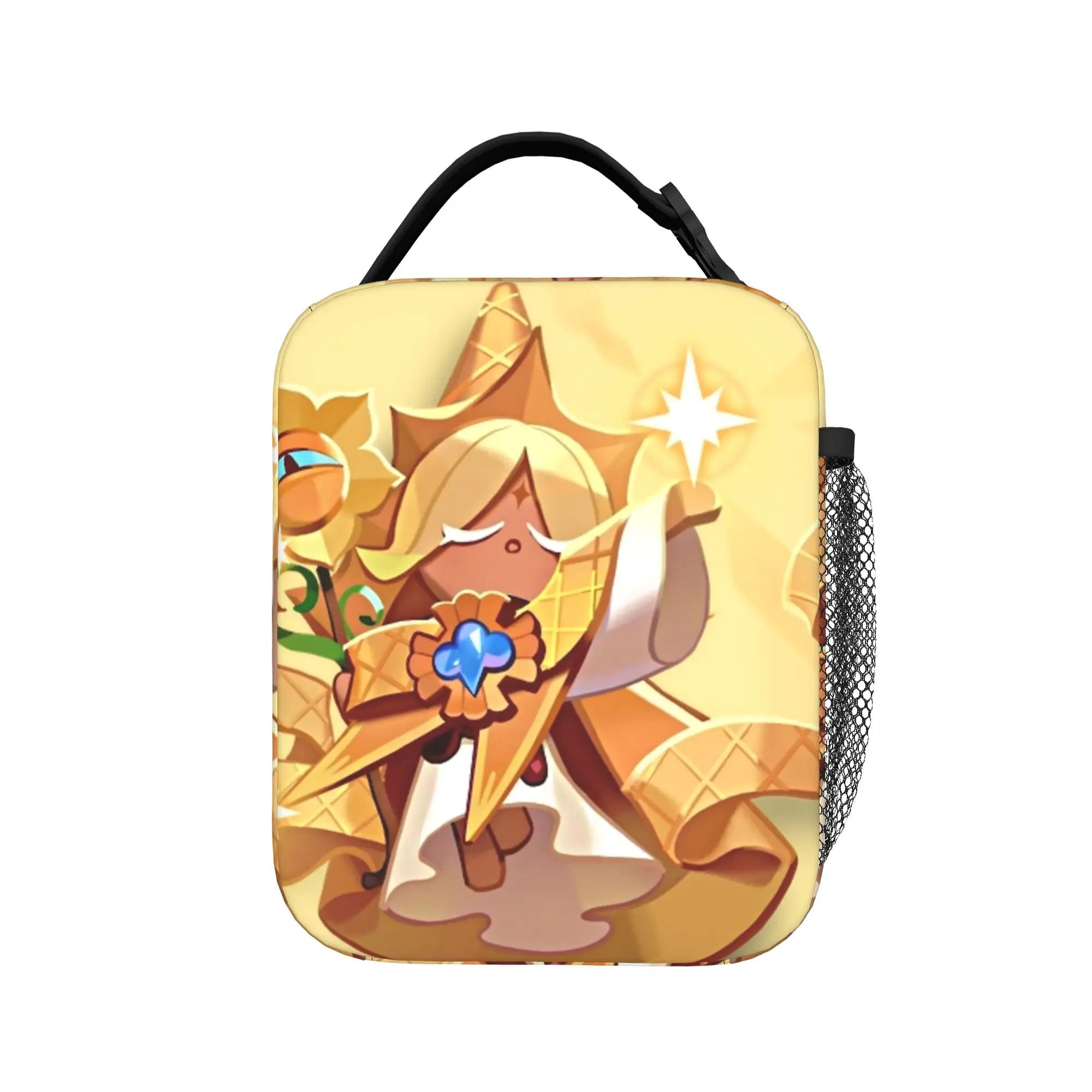 Cookies Run Kingdoms Thermal Insulated Lunch Bag for Work Cartoon Portable Bento Box Thermal Cooler Lunch Boxes