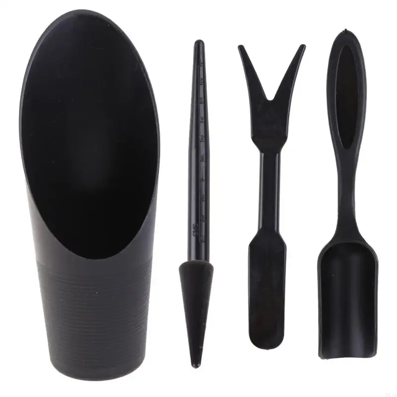 77JA 4PCS Garden Planter Bothing Drocovel Bucket Bunsai Burrilling Tool