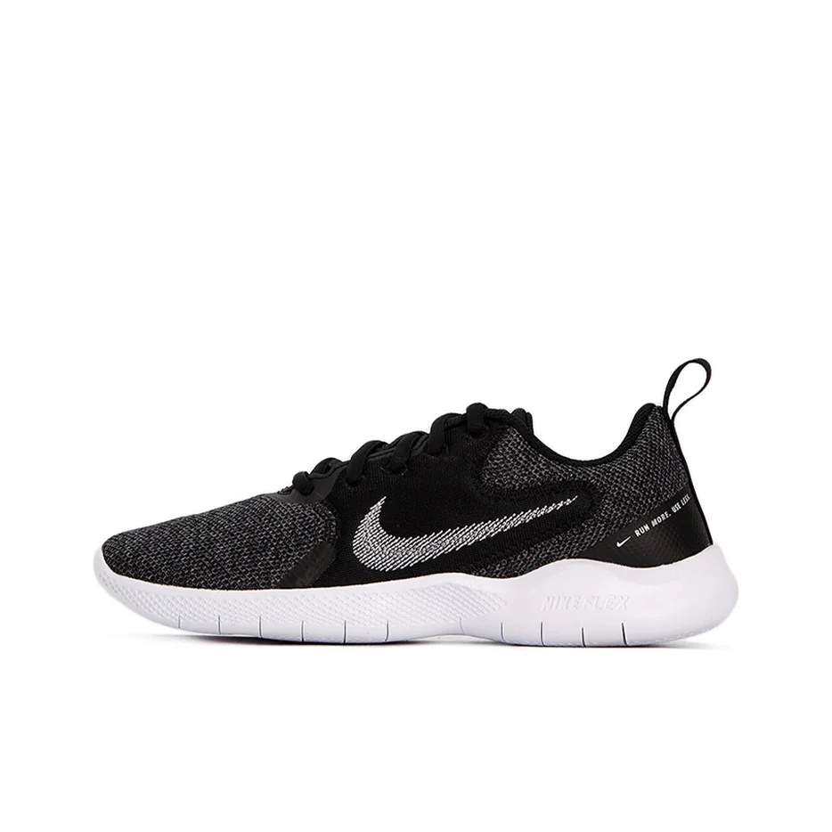 Nike Flex Experience RN 10 Running Shoes Women's Low Top Black/White/Dark Smoke Gray CI9964-002