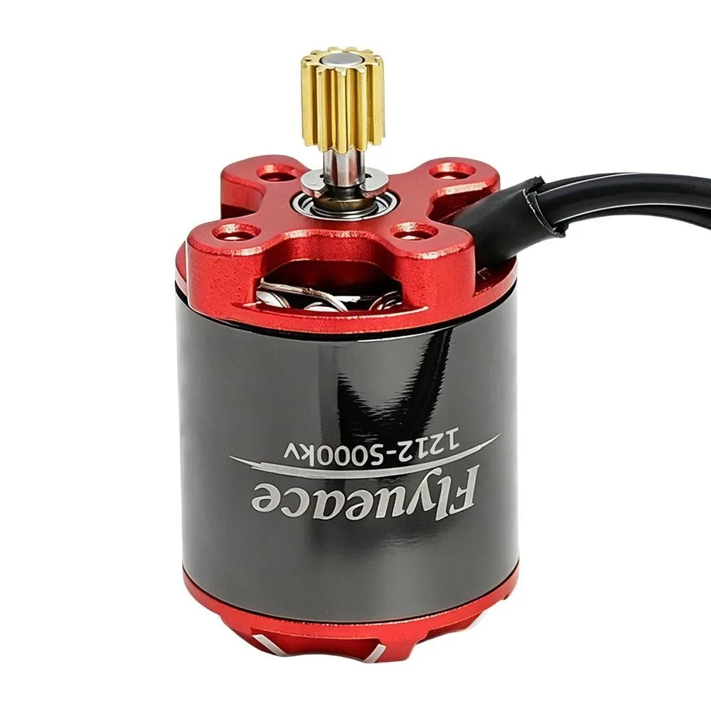 25A ESC With 5V 1A BEC 1212 5000KV Outer Rotor Brushless Motor Set 11T Gear 1S-3S LiPo for 1/30 SCX30 RC Crawler Upgrade Parts