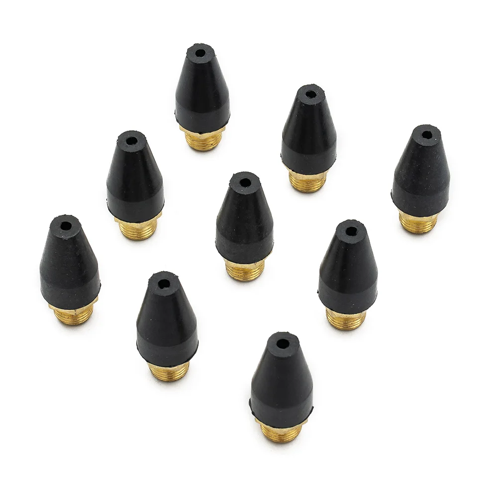 

Pack of 10Pcs Replacement Tips for Air Blow Tools Pneumatic Tool Accessories Compatible with 1/8 NPSM Male Connector