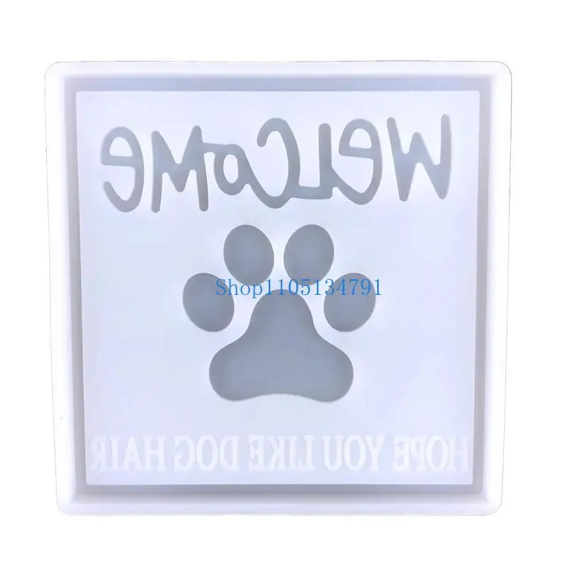 

98 км Dag Paw шаблон держатель для подставок силиконовые формы для литья ремесло DIY День святого Валентина