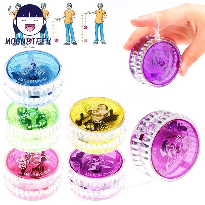 

Creative Hobby Magic YoYo LED Light Classic Toys Children Games Yo Yo Professional Practice Juggling Amateur Show Toys Kids Gift