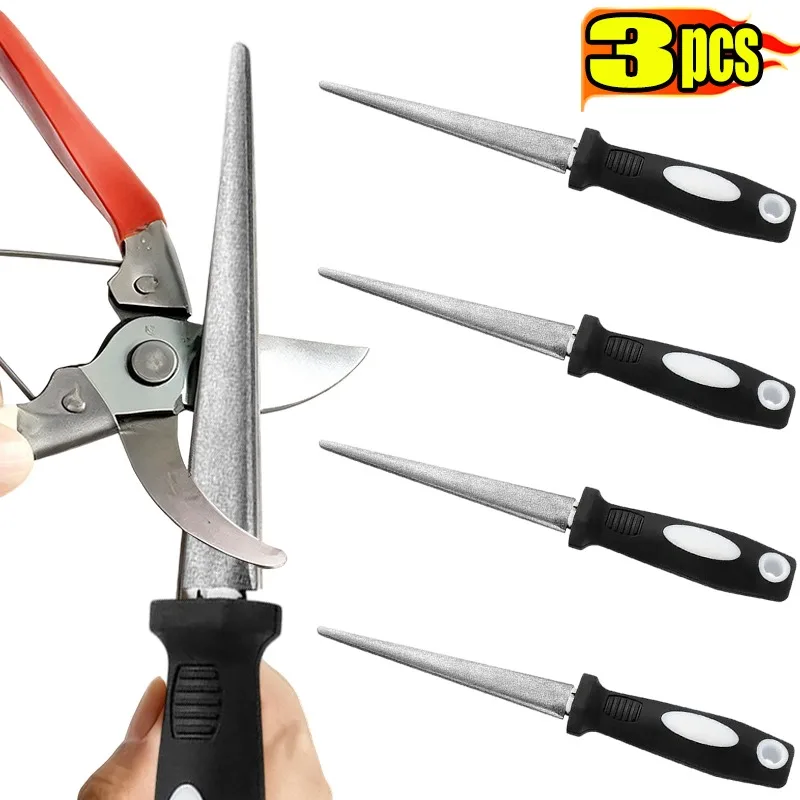 

Portable Diamond Knife Sharpener Multifunctional Tool for Kitchen Agricultural Woodworking Knives Ergonomically Designed Comfort