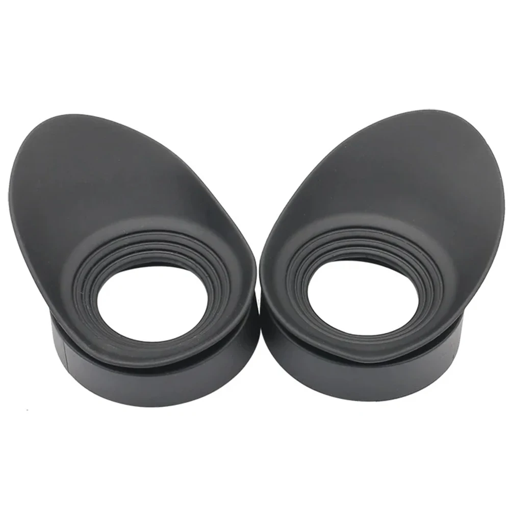 2 PCS 40mm Rubber Eyepiece Eye Shield Cups Binoculars Eye Guards Caps for Microscope Eyepiece Telescopes Eyecups