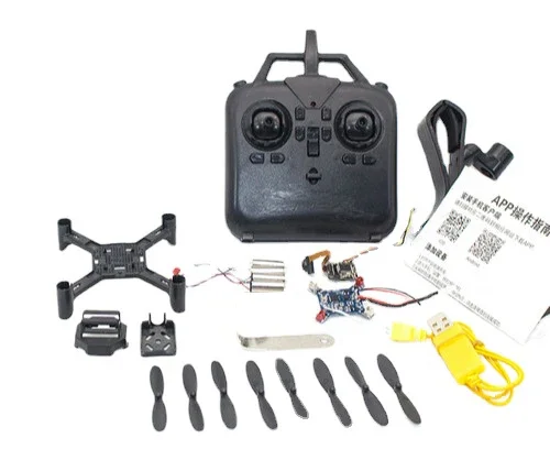 Educational DIY RC Quadcopter Drone Full Kit With Hovering Camera