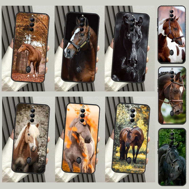 Animal Steed Horse Case For Nubia Red Magic 8 Pro Plus Cover For ZTE Redmagic 7 7S 6S 6 Pro 5S 5G 6R Funda