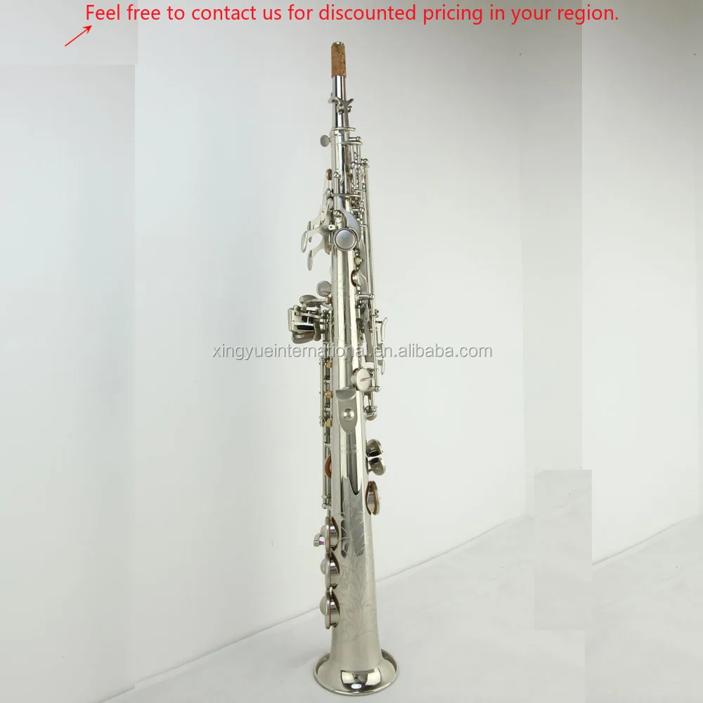 

Bb Soprano Sax - Ergonomic Keys, Perfect for Solo & Ensemble