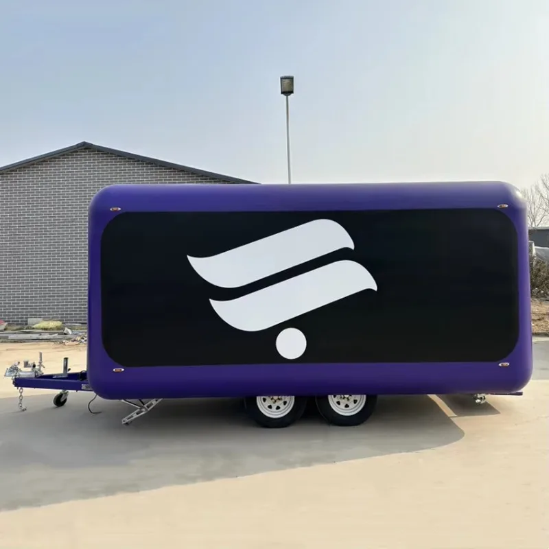 Customized Electric Mobile Multi-functional Commodity Wholesale Retail Food Snack Factory Direct Selling Boutique Trailer