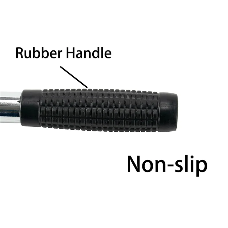 

WO-380-500 Mm Extendable Lug Wheel Brace Wrench Telescopic Auto Socket Tyre Nut 17, 19, 21, 23Mm L-Shaped Tire Wrench