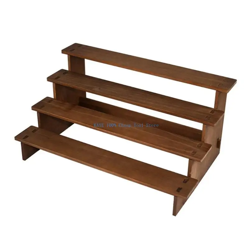 

G6KA Practical Unique Display Stand Stylish Jewelry Storage Holder 4 Tiered Stand Rack For Festival Displays