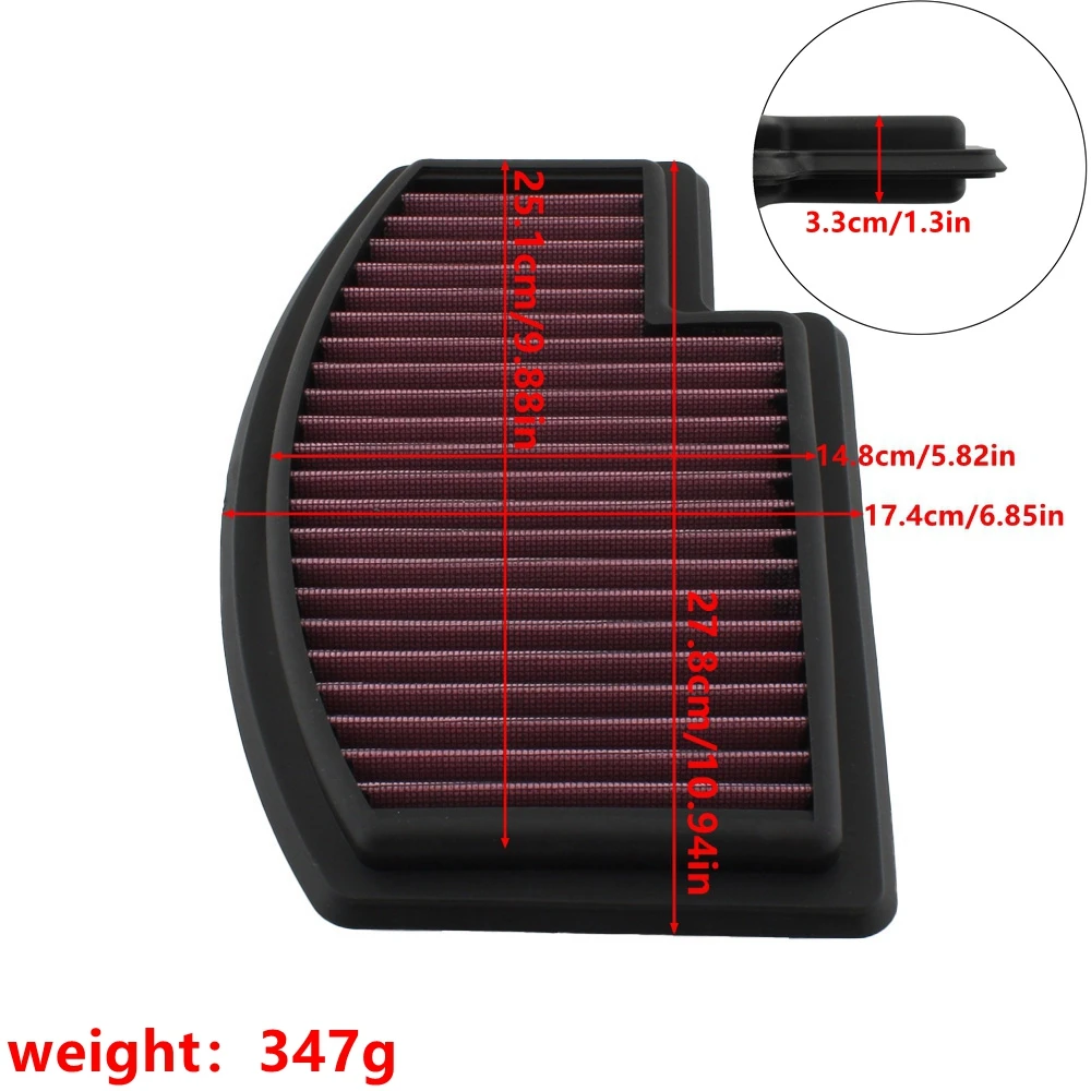 For T2205748/TB-1221 Motorcycle Air Filter Fit FOR Triumph Speed Triple 1200 RS RR 1200RS 1200RR 2022 2023 2024 2025