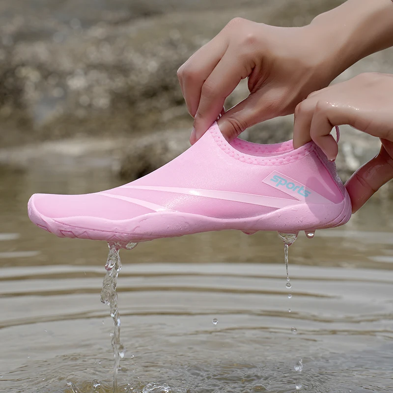 Men Women Quick-Dry Wading Shoes Water Shoes Breathable AquaIn Upstream Antiskid Outdoor Sports Wearproof Beach Sneakers 39-46