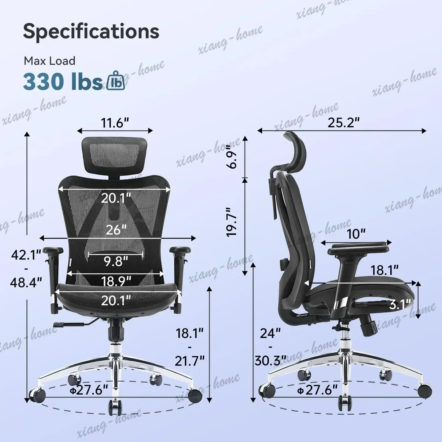 lsBreathable Durable Versatile Office Chair Professional Contemporary Cushioned Tall Office Chair Sedie Ufficio Office Furniture