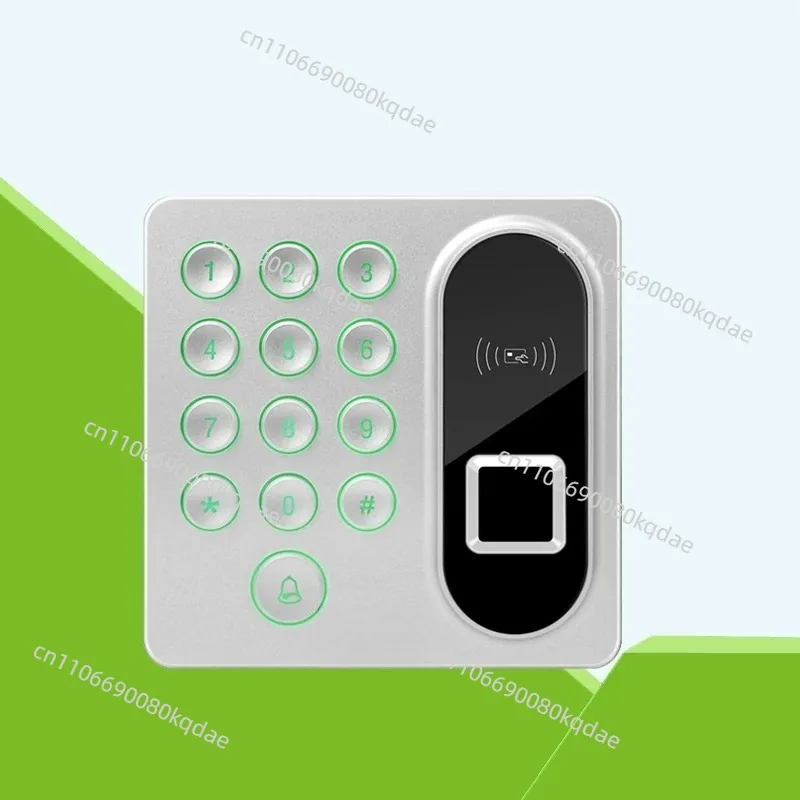 Fingerprint Integrated Access‑Control All‑In‑One Unit With Electromagnetic Lock For Commercial Gate Security Application