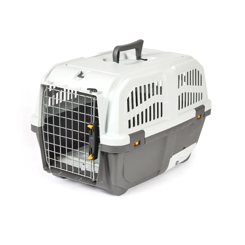 

Skudo 24” Plastic Cat Carrier with Integrated Litter Pan