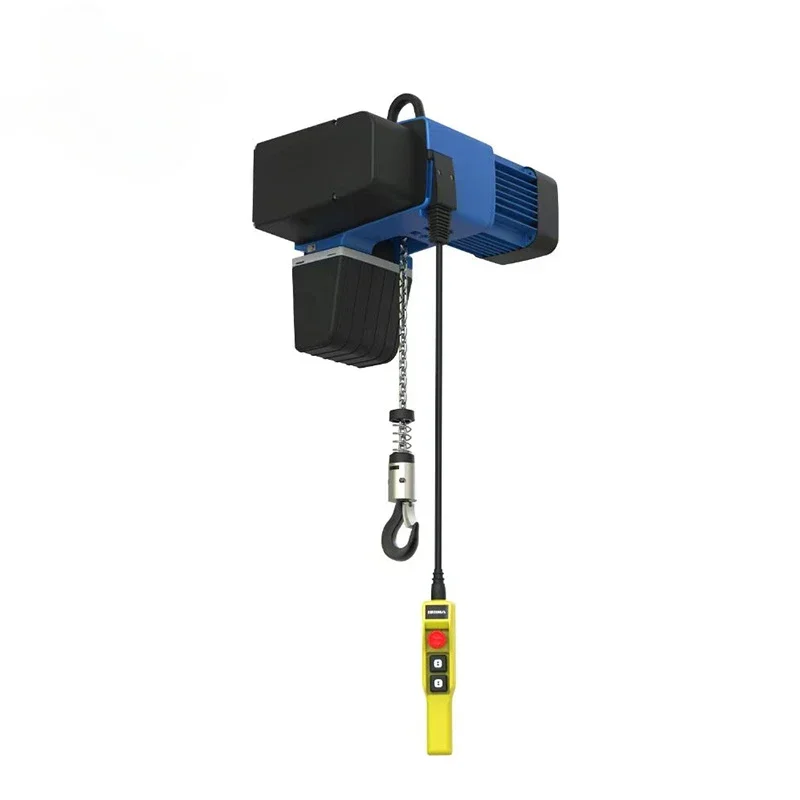 European Standard Electric Hoist 250kg 500kg 1t Traveling Customized Chain