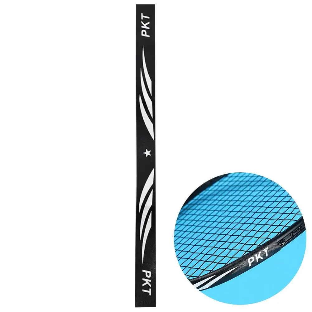 Protector de borde de raqueta de bádminton autoadhesivo, accesorios resistentes a la pintura, cinta de desgaste deportivo, Equipo de Bádminton Anti O1x5