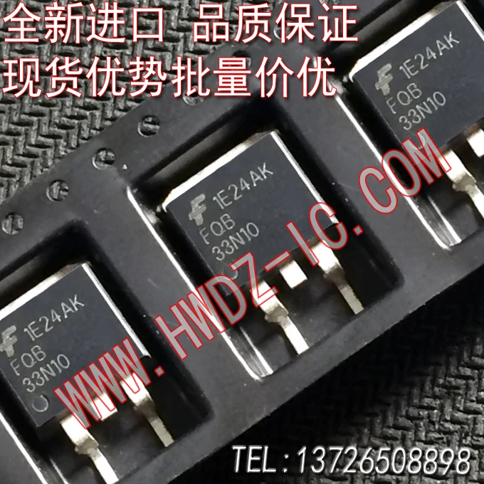 FQB33N10   FQB 33N10 TO-263/  10PCS
