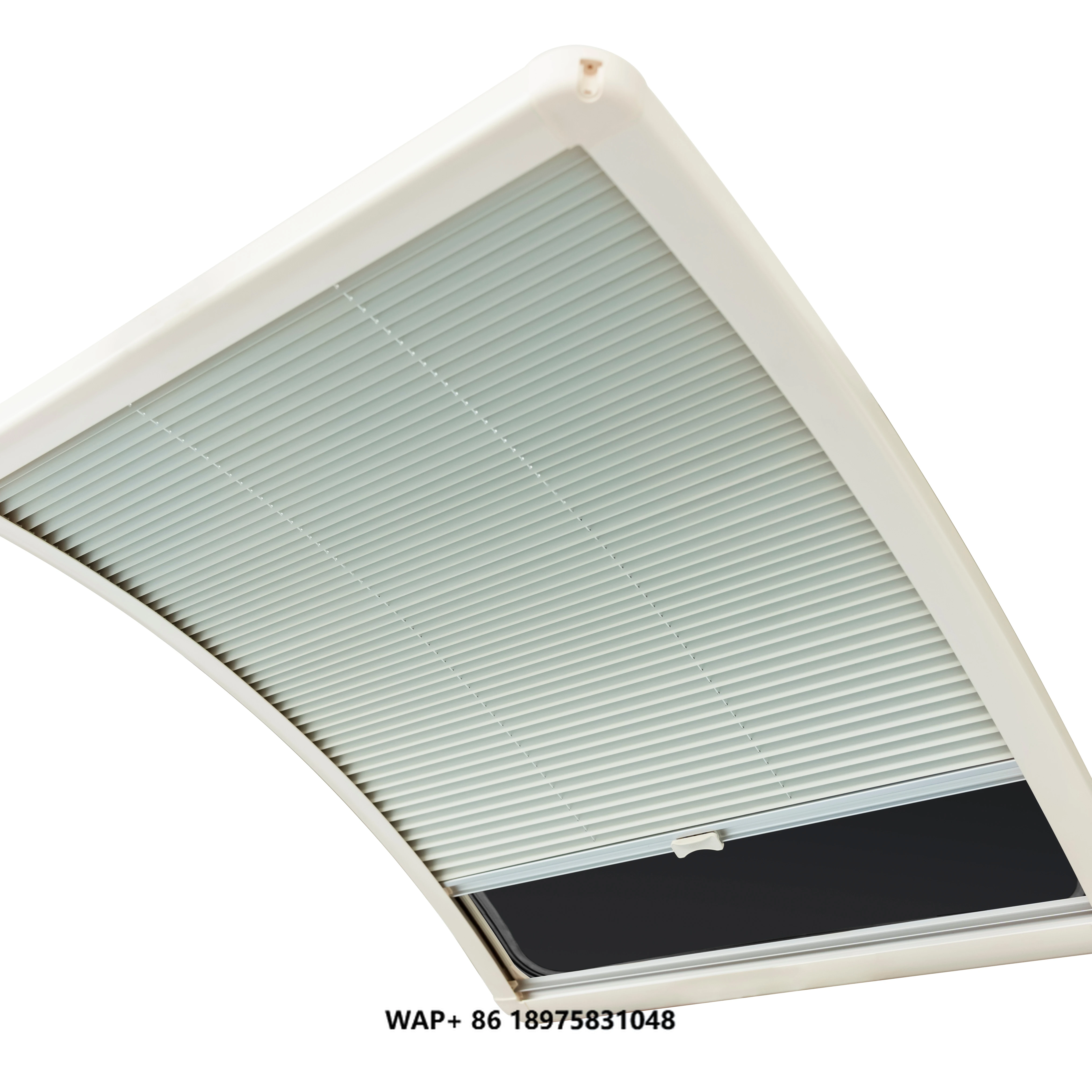 

Factory Direct Supply RV Auto Parts 1010*765mm RV Curved Fixed Roof Window