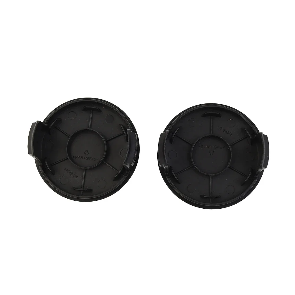 

2pcs Plastic Spool Cover For Bosch EasyGrassCut 18-260 Grass Trimmer Spool Cap Replacement Garden Tool Parts F016800569 Black
