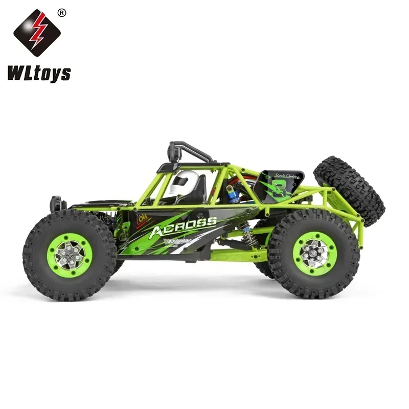 Wltoys 12427 12428 รถบังคับวิทยุแบบครอว์เลอร์ ขนาด 1/12 ความเร็วสูง 50 กม./ชม. ระบบขับเคลื่อน 4 ล้อ รถออฟโรด ปีนเขา ของเล่นสำหรับผู้ใหญ่